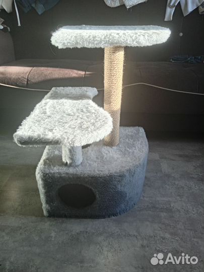 Когтеточка домик для кошки