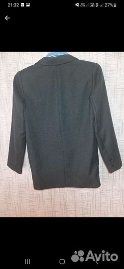 Новый пиджак на мальчика рост 140см (10 лет)