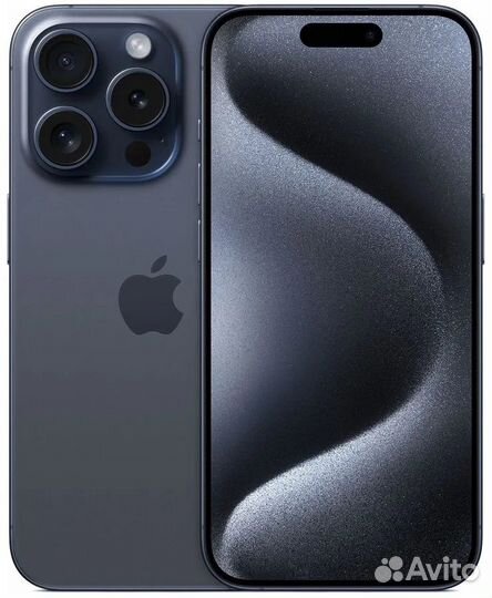 iPhone 15 pro 128 2 nano sim blue titanium