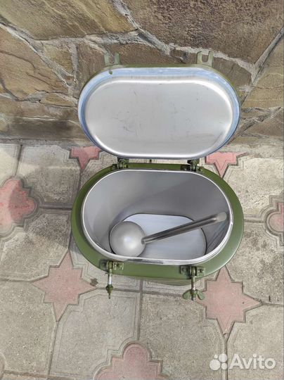 Термос т-12 армейский 12л с ремнями