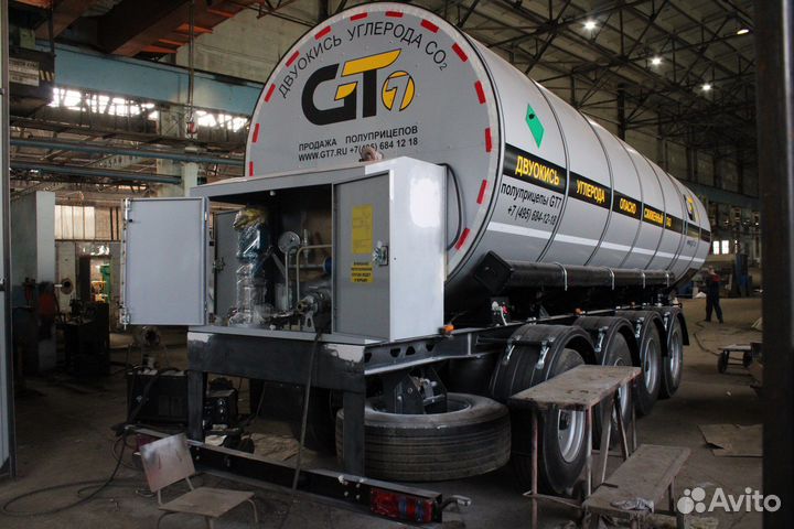 Полуприцеп газовоз GT7 ППЦТУ-24, 2023