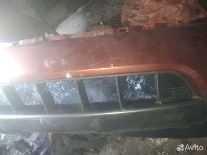 Murano передний бампер2003 год