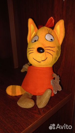 Мягкие игрушки три кота