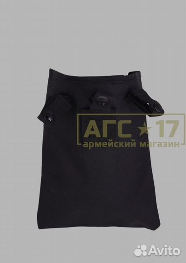 Подсумок под сброс магазинов и гильз черный