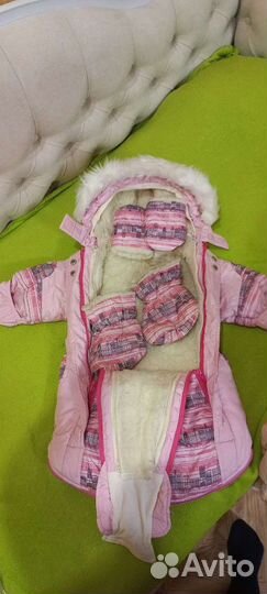 Комбинезон зимний трансформер 62-80