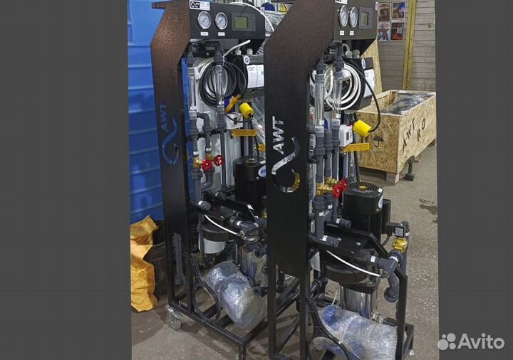 Обратный осмос 250, 500 литров в час