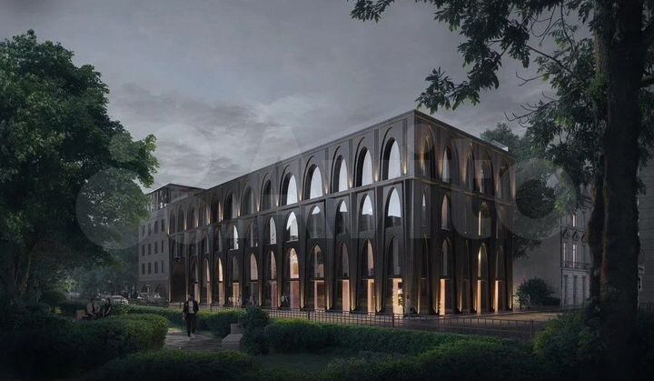 1-к. апартаменты, 34,4 м², 1/3 эт.