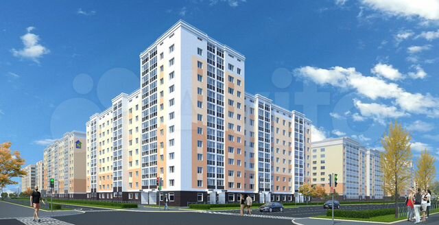 1-к. квартира, 45,5 м², 2/9 эт.