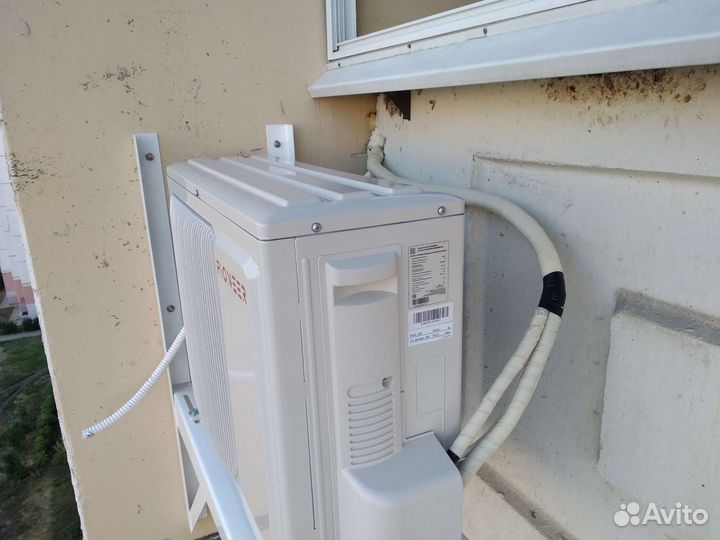 Монтаж кондиционеров, закладка коммуникации