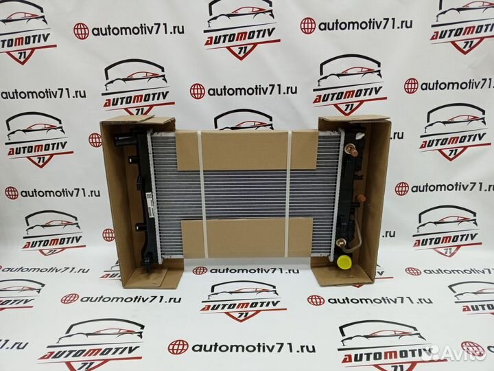 Радиатор охлаждения hyundai solaris 2