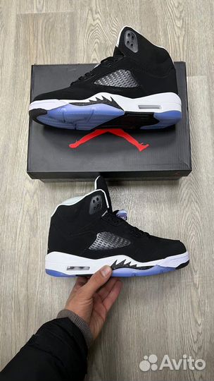 Кроссовки Air Jordan 5 Oreo (41-45)