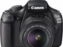 Зеркальный фотоаппарат Canon eos 1100D