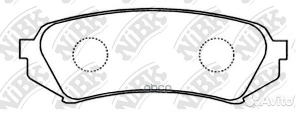 Колодки тормозные дисковые toyota land cruiser