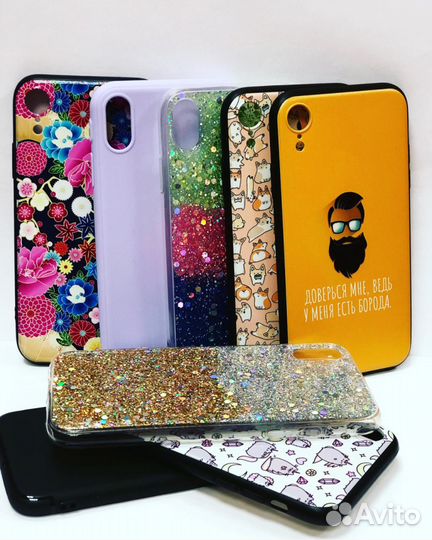 Накладки и чехлы для iPhone XR