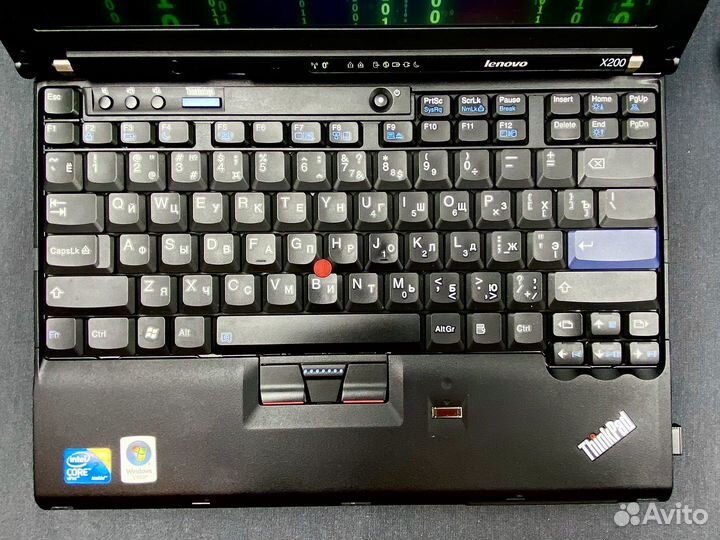 Шустрый Lenovo ThinkPad X200 с Док-станцией+мышь