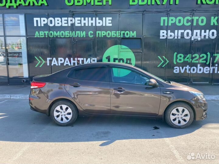 Kia Rio 1.6 МТ, 2015, 135 000 км