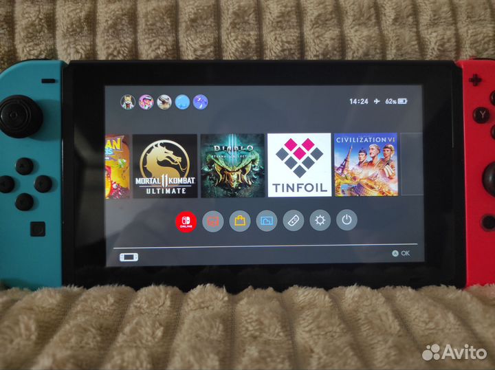 Nintendo switch rev 1 прошитая