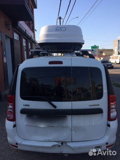 Автобокс ED Магнум 420 л на LADA Largus