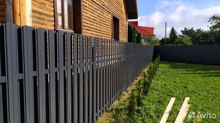 Металлический забор