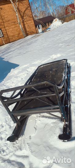 Нарты грузовые для снегохода