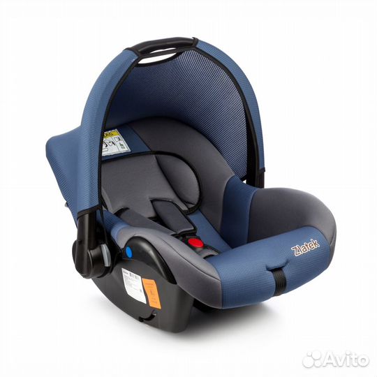 Автолюлька zlatek colibri 0-13 кг синий