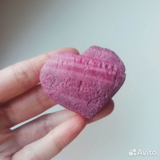 Корунд, сердечко 47*38*15 мм