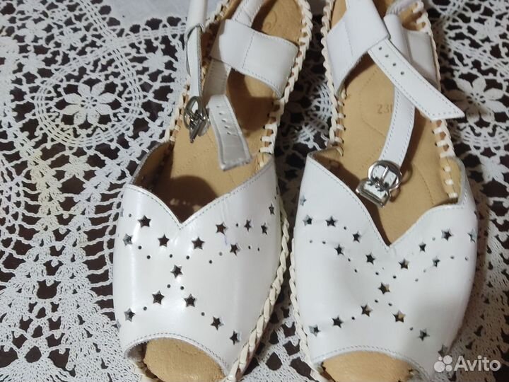 Босоножки женские 37 размер натуральная кожа