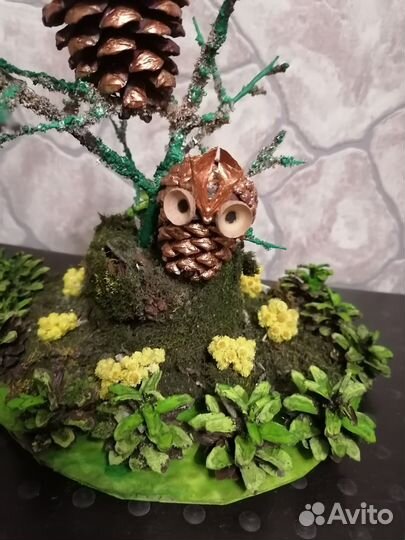 Поделки для сада и школы. Осень в лесу