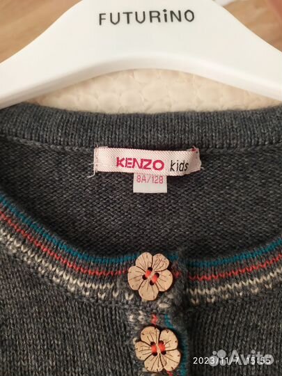 Платье на девочку kenzo 128 р-р
