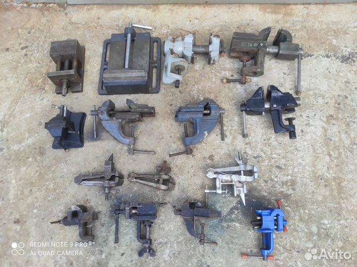 Тиски струбцины СССР