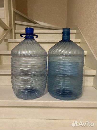 Бутыль Бутылка 19л для воды с ручкой