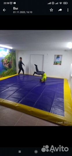 Ковёр для занятий спортом (борьба, дзюдо, самбо)