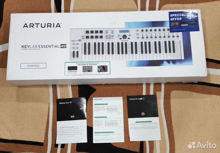 Midi - клавиатура Arturia keylab essential 49