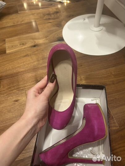 Туфли женские 37 размер замшевые