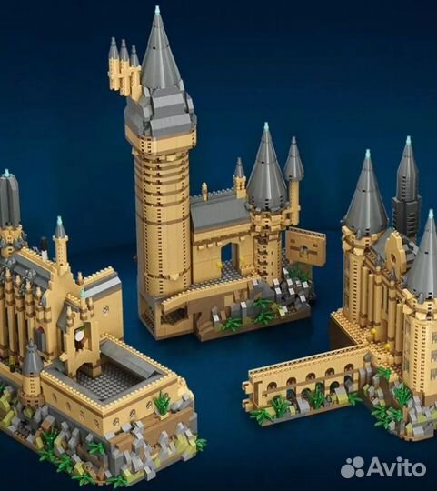 Замок Хогвартс lego