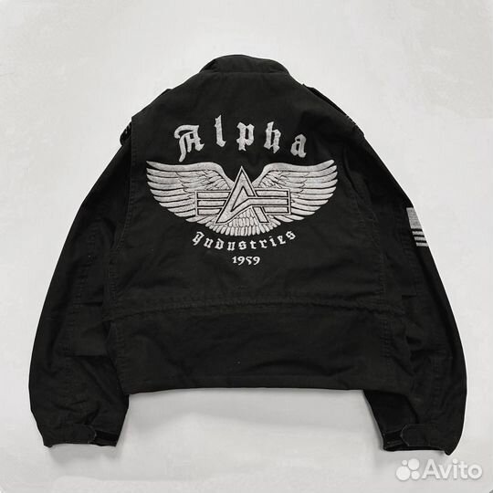 Бомбер alpha industries куртка jacket