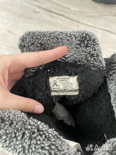 Ботинки зимние детские