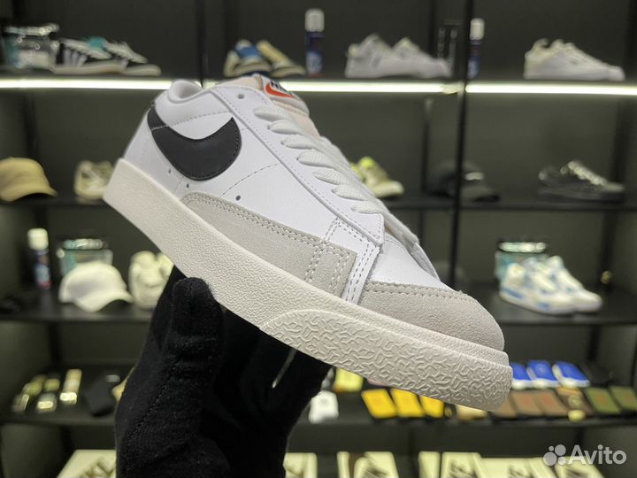 Кроссовки Nike Blazer Low '77 Vintage White-Black