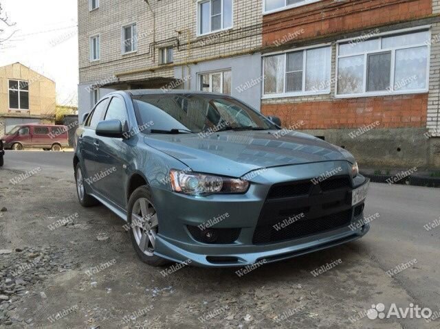 Обвес Mitsubishi Lancer X Zodiak дорест 1 выхлоп