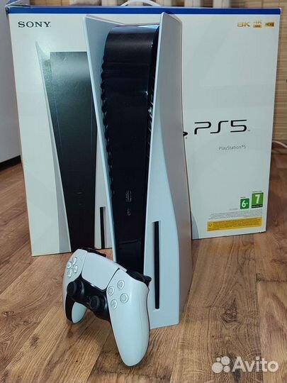 Sony playstation 5 с дисководом ростест