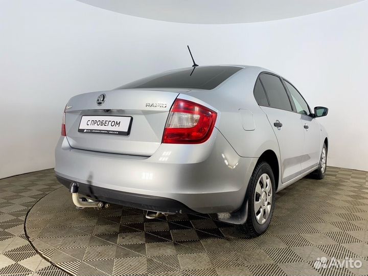 Skoda Rapid 1.6 МТ, 2016, 120 000 км