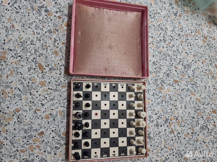 Шахматы карманные СССР, дорожные