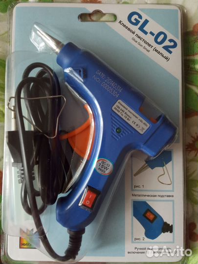 Клеевой пистолет малый для рукоделия