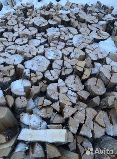 Дрова колотые ольха