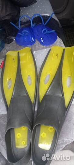 Ласты для плавания,лопатки