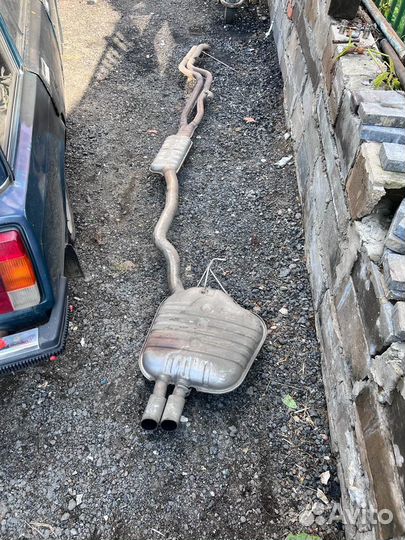 Выхлоп на bmw e60 n52b25