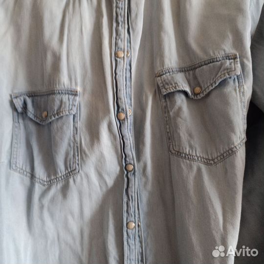 Джинсовая рубашка