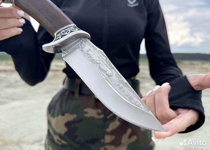 Нож охотничий, туристический