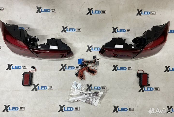 Фонари BMW f30 рестайлинг LED в стиле m4 CS