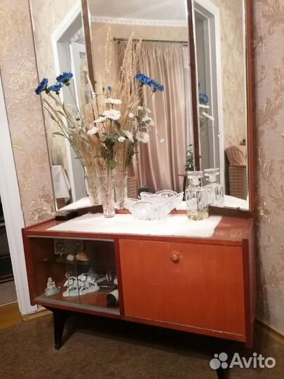 Трюмо трельяж с зеркалом СССР